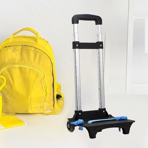 حقيبة ظهر عربة يد ظهر شاحنة يد مع حزام الأمتعة مضغوط قابلة للطي عربة عربة بعجلات للتخييم على السفر ، 2 عجلة وردية in Kuwait