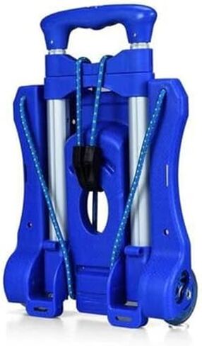 Heavy Duty Folding Hand Truck - Portable Foldable Trolley for Luggage, Shopping, Travel & Home Use - Durable Sack Wheel Cart for Office & Daily Essentials in Saudi Arabia