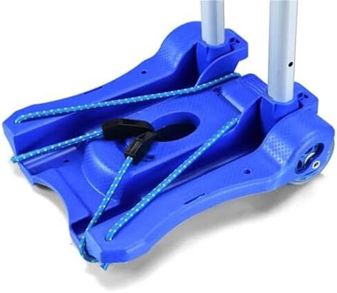 Heavy Duty Folding Hand Truck - Portable Foldable Trolley for Luggage, Shopping, Travel & Home Use - Durable Sack Wheel Cart for Office & Daily Essentials in Saudi Arabia