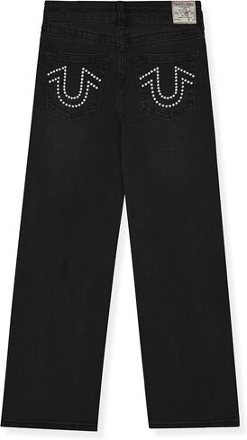 True Religion Girls Fashion Jeans – Premium Designer Denim Pants for Kids, Wide Leg, Cargo, Flare (Sizes 7-14) in Saudi Arabia