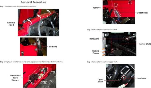 Rugged Front Electric Power Steering Kit for Kawasaki Teryx 800/Teryx4 750/800, is A Bolt-on System, Gets Rid of Wheel Jerk/Bump Steer When Navigating Rough Terrains in Saudi Arabia