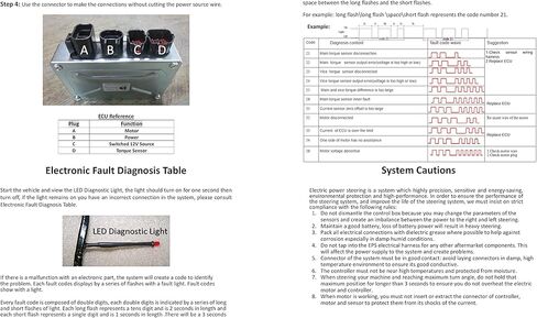 Rugged Front Electric Power Steering Kit for Kawasaki Teryx 800/Teryx4 800, Is A Bolt on System, Gets Rid of Wheel Jerk/Bump Steer When Navigating Rough Terrains (See Fitment Details in Description) in Saudi Arabia