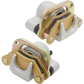 Caltric Front Left Right Brake Caliper with Pad Compatible with Polaris Magnum 425 425L 2X4 1995-1998 in Saudi Arabia