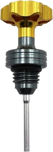 1PCS دراجة نارية زيت حشو DIPSTICK الحشو بوتقة زيت المرافق المقياس متوافق مع GY6 125 150 (الذهب) in Kuwait