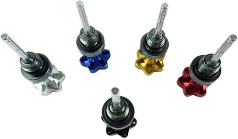 1PCS دراجة نارية زيت حشو DIPSTICK الحشو بوتقة زيت المرافق المقياس متوافق مع GY6 125 150 (الذهب) in Kuwait