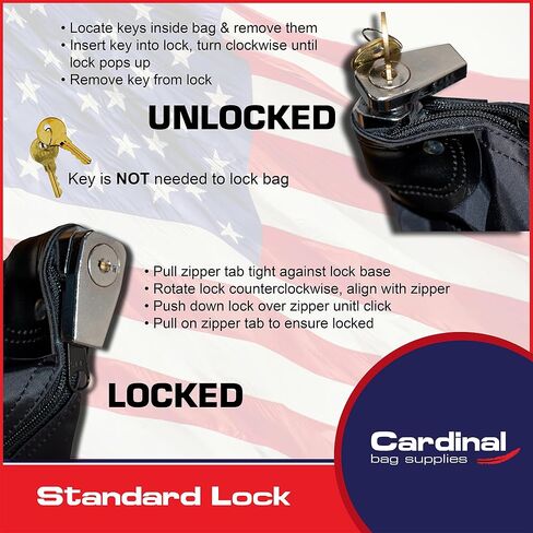 حقيبة مستند قفل حقيبة ، 17 × 14 × 5 بوصات in Kuwait