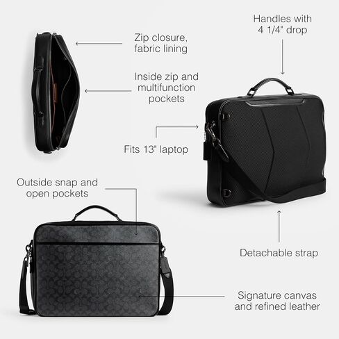 Coach Gotham Convertible Brief in Signature in Saudi Arabia