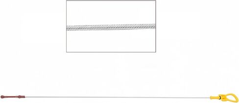 2700104101 DIPSTICK زيت المحرك متوافق مع مرسيدس-بنز CLA250 GLA250 2014-2020 ، GLA45 AMG 2015-2019 القياس البديل لتراجع قضيب الفحص مستوى زيت الزيت in Saudi Arabia
