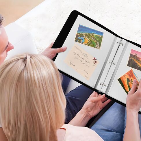 Versatile DIY Scrapbooking Album with Three Ring Structure for Effortless Customization of Your Favorite Photos in Saudi Arabia