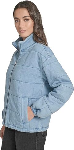 Levi's Women's Box Quilted Cotton Jacket in Saudi Arabia