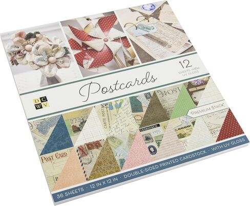 Die Cuts With a View Card Stock 12x12 Wedding Day 18 Designs, Double Sided Craft Paper Arts Crafts Supplies Decorative Paper Colored Card Stock For Printer Decorative Paper For Crafts in Kuwait