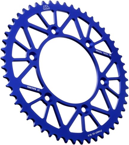 JT Sprockets JTA897.49ORG ضرس خلفي من الألومنيوم المؤكسد باللون البرتقالي 7075 T6، فردي in Kuwait