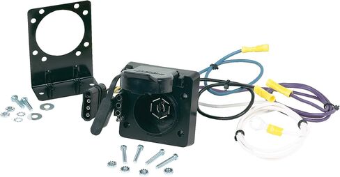 Hopkins Towing Solutions 47185 Multi-Tow 4 Flat to 7 Blade and 4 Flat Adapter in Saudi Arabia