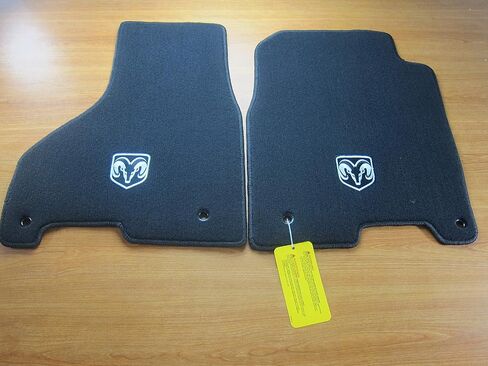 Mopar Ram Premium Black Front Carpet Mat for Crew & Mega Cab New Oem in Saudi Arabia