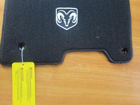 Mopar Ram Premium Black Front Carpet Mat for Crew & Mega Cab New Oem in Saudi Arabia