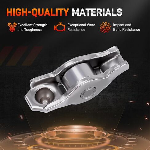 Rocker Arm و Lafter Kit 12pcs متوافق مع Chrysler 200 300 ، Dodge Avenger Challenger Charger Journey ، Jeep Grand Cherokee Wrangler ، RAM 1500 Promaster 3.6L يحل محل # 5184296AH 5184332AA in Kuwait