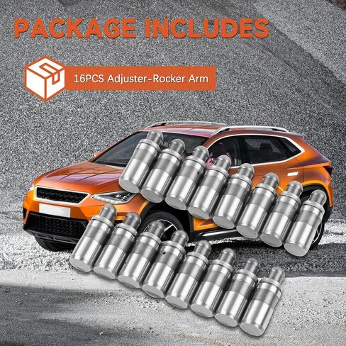 16 PCS 24610-2E000 246102E000 Rocker Rocker Arms متوافق مع Elantra GT 1.8L/2.0L (2011-2017) ، ل Tucson (2013-2018) ، لـ Kia Forte/Soul 1.8L/2.0L (2012-2020) in Kuwait