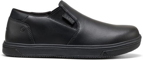 KEEN Utility Men's Kenton Shift Wtx Slip on Soft Toe Kitchen Work Sneakers in Saudi Arabia