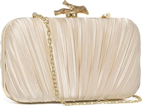 محافظ Chunli Clutch للنساء المساء/الزفاف الأنيق كيس المنسوجة الرسمية PU محفظة الجلود مصمم حقائب اليد للنساء in Kuwait