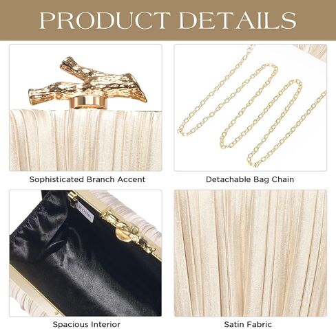 محافظ Chunli Clutch للنساء المساء/الزفاف الأنيق كيس المنسوجة الرسمية PU محفظة الجلود مصمم حقائب اليد للنساء in Kuwait