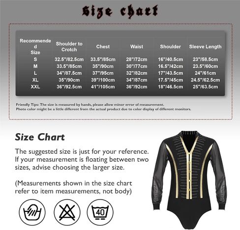 Mens Rhinestone v Dance Dance Dance Unitard Ballroom Modern Latin Tango Rumba Long Long Leotard Bodysuitwear (Black B ، XL) in Kuwait