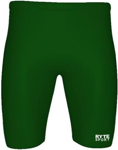 RYTE Sport Men's Swim Jammers - Chlorine Resistant, Compression Fit, UPF 50+, Four-Way Stretch, Made in North America in Saudi Arabia