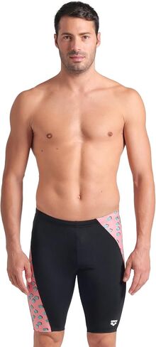 ARENA Men's Performance Dices Swim Jammer Athletic Swimwear Professional Training Suit in Saudi Arabia