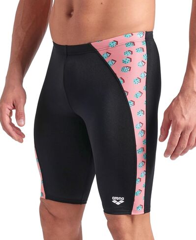 ARENA Men's Performance Dices Swim Jammer Athletic Swimwear Professional Training Suit in Saudi Arabia