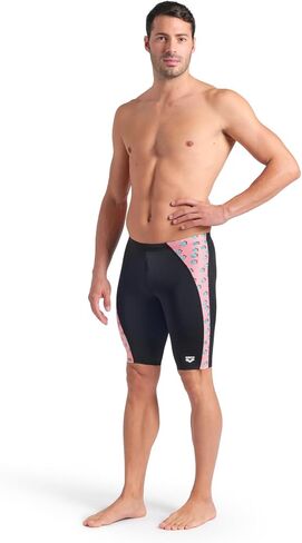 ARENA Men's Performance Dices Swim Jammer Athletic Swimwear Professional Training Suit in Saudi Arabia