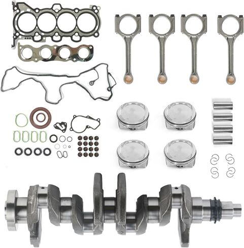 G4NA 2.0L Rebuil Rebuild Kit W/Crankshaved Piston Fits for Hyundai Elantra Tucson ، Kia Forte Soul 2014 2015 2017 2018 2018 2019 2.0L L4 DoHC OE 623V6-2EH00 20910-2EA00 23410-2E500 in Saudi Arabia