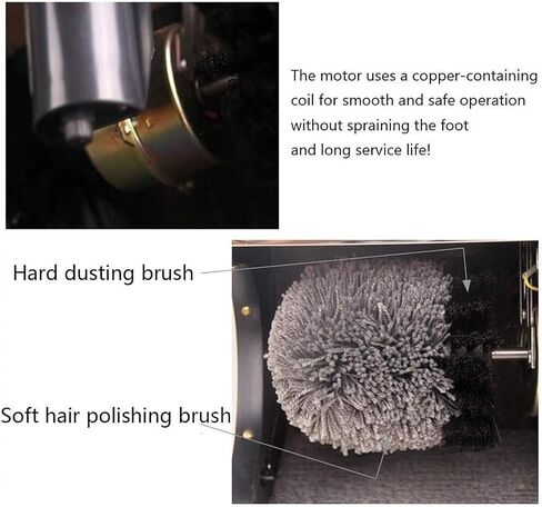 100W Automatic Shoe Polisher - Electric Shoe Cleaner with Low Noise Induction Brush - Perfect for Hotels & Commercial Use - Fast & Efficient Shoe Care Solution in Saudi Arabia