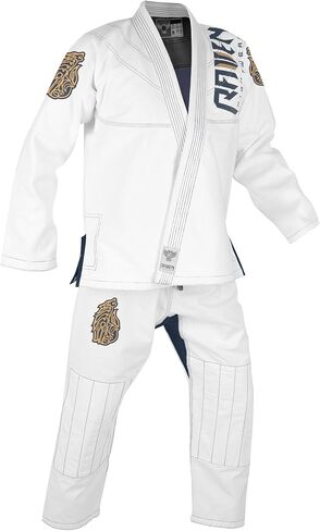 Raven Fightwear Men's Ulfhedinn Nordic Wolf Brazilian Jiu Jitsu Uniform Premium BJJ Gi in Saudi Arabia
