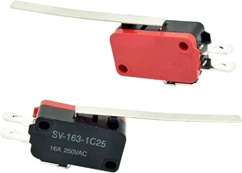 SPDT لحظة السفر الحد الدقيق التبديل 1NO1NC 3PIN LEVER MICROSWITCH 16A 250V AC V-15-1C25 in Saudi Arabia