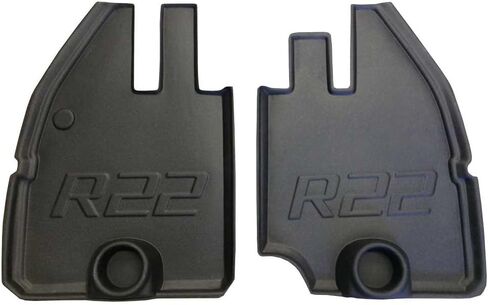 Compatible with Robinson R22 Rubber Floor Mat/Tray Set with Cup Holders in Saudi Arabia