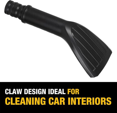 DEWALT Car Cleaning Accessory Kit, 8PCS Wet/Dry Vacuum Attachments for Efficient Cleaning, Compatible with Most Wet/Dry Vacs, DXVA13-0801 in Saudi Arabia