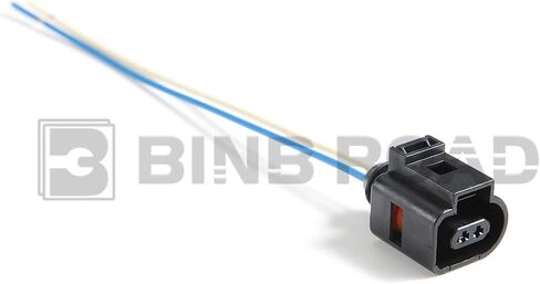 Outside Ambient Air Temperature Sensor with Plug 8Z0820535 + 1J0973702 Compatible with Audi A4 A6 A7 Q5 Q7 | VW Golf Jetta Passat in Saudi Arabia