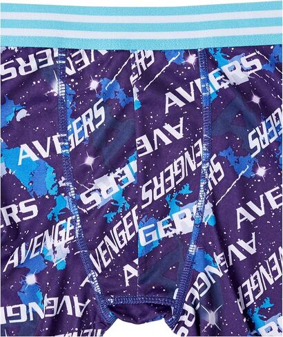 Marvel Boys Avengers مع مطبوعات بطل متنوعة بما في ذلك Iron Man و Hulk و Thor & More في الحجم 4 و 6 و 8 و 10 و 12 ملخصات الملاكمة ، ملاكمة رياضية 7 عبوات - Avengers Classic ، 12 US in Saudi Arabia