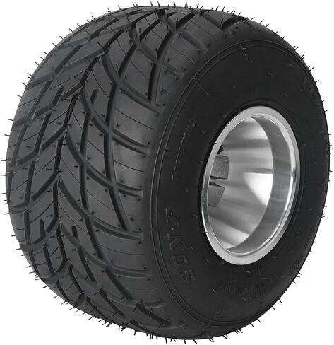 5" Racing Go Kart Wheels Tire Front 10x4.50-5 and Rear 11x7.10-5 Rain Tires and Rims for Go Cart ATV Quad Buggy 4 Wheeler Drift Trike Golf Cart Mini Bike Racer Tire 3 Lug 50mm in Saudi Arabia