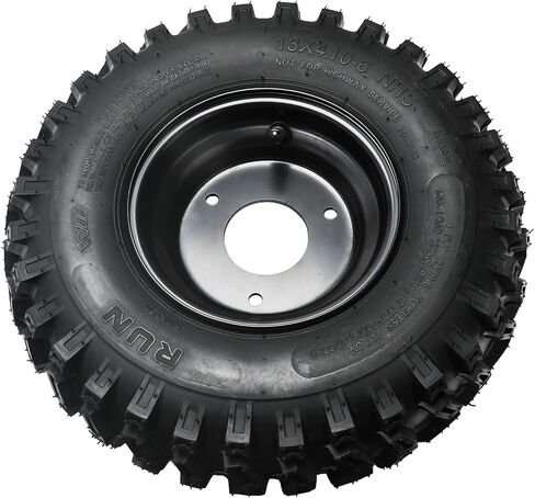 2 حزمة 13x4.10-6 مجموعة العجلات ومجموعة طقم ، إطارات النايلون التي لا أنبكر من 4 طواف مع محور محور خلفي 3-ستود 23T ل GO KART ATV ​​MINI TRACK DUEN DUEN in Saudi Arabia