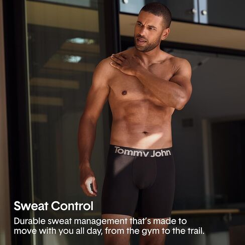 Tommy John Men's 360 Sport Micro 4" Trunk Underwear in Saudi Arabia