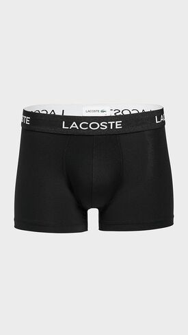 Lacoste Men's Microfiber Trunks 3 Pack in Saudi Arabia