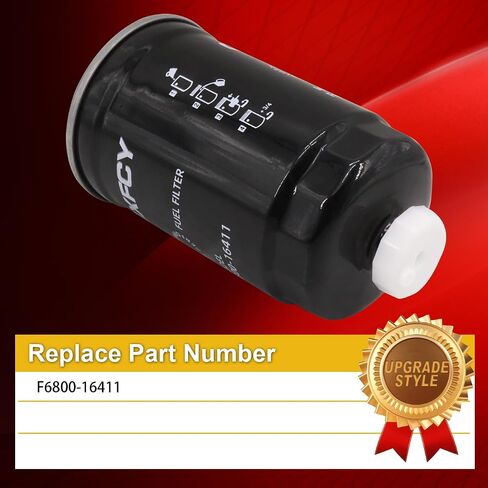 F6800-16411 مرشح الوقود متوافق مع جرارات Kioti CK20 CK2510 CK3510 CK4010 DK4210 DK4510 DK4520 DK4710HSE DK5010 DK5020 DK5310HSE DK5510 DK6010 NS4710 NX4510 in Saudi Arabia