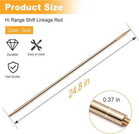 Hi Range Shift Linkage Rod 5020823 Compatible with Polaris Sportsman 500 400 335 - Gold in Saudi Arabia