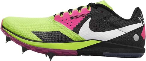 منافسة Nike Zoom XC 6 للرجال عبر البلاد "Volt Hyper Pink" (DX7999-700)-حجم 11.5 in Saudi Arabia