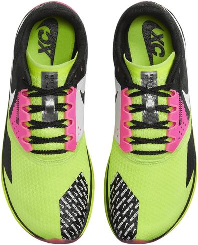منافسة Nike Zoom XC 6 للرجال عبر البلاد "Volt Hyper Pink" (DX7999-700)-حجم 11.5 in Saudi Arabia