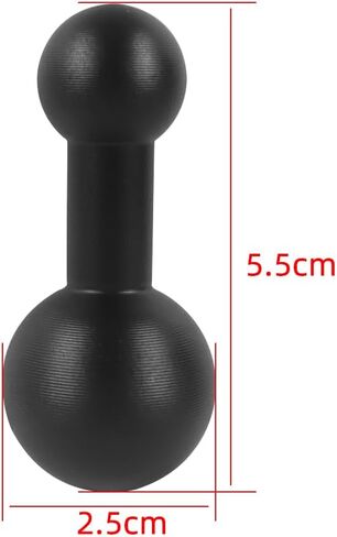 Aluminum Alloy Magnetic Mount Magnetic Base with 17mm Ball Head Hole Compatible with Iphone 14 13 12 for Magsafe Socket Mobile Phone Bracket Magnet Holder (Black) in Kuwait