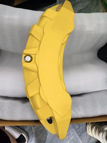 Yellow 4Pcs Aluminum Alloy Brake Caliper Covers Compatible with Range Rover/Land Rover Front &Rear Performance Automotive Accessory in Saudi Arabia