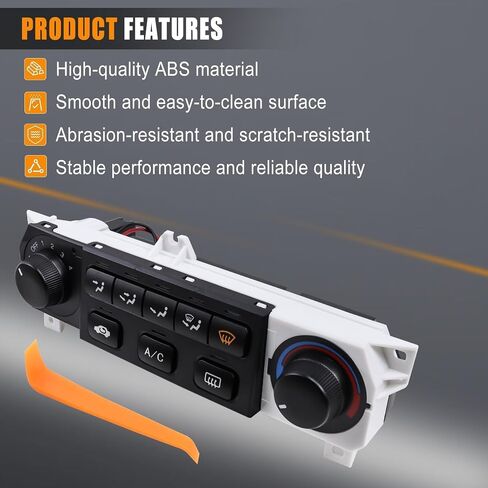 79600-S84-A01ZA Heater AC لوحة مفتاح التحكم في المناخ متوافقة مع Honda Accord 1998-2000 مع Honda Odyssey 1998-2004 استبدال 599-268 ، 79600-S84-A01ZA in Saudi Arabia