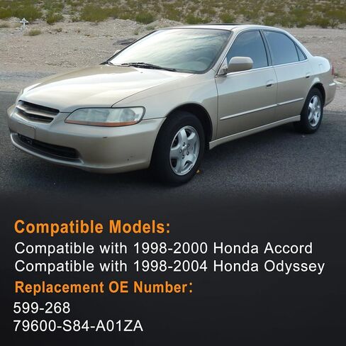 79600-S84-A01ZA Heater AC لوحة مفتاح التحكم في المناخ متوافقة مع Honda Accord 1998-2000 مع Honda Odyssey 1998-2004 استبدال 599-268 ، 79600-S84-A01ZA in Saudi Arabia