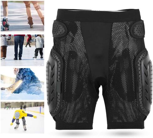 Hip Protective Pad Pants, Multifunctional Outdoor Sport Shorts, Ski Cycling Protection, Soft Comfort Design for Skateboarding, Mountain Biking, Motorcycle Riding, Climbing in Saudi Arabia